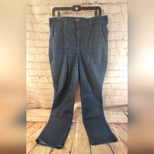 NYDJ Marilyn Straight Dark Denim Jeans  14WP Lift X Tuck Stretch Jeans
